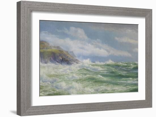 Oceans, Mists and Spray, c.1900-Walter Shaw-Framed Giclee Print