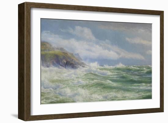 Oceans, Mists and Spray, c.1900-Walter Shaw-Framed Giclee Print