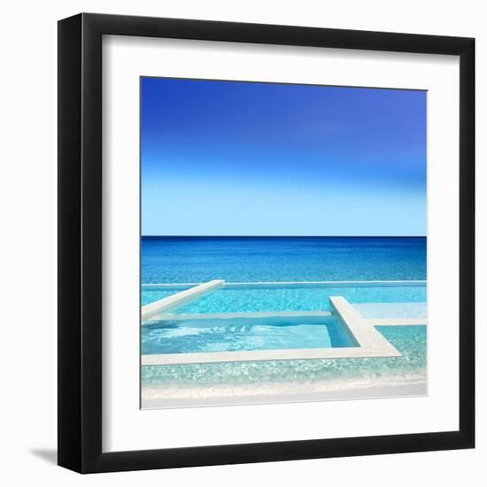 Oceanscape 2, 2024-Alex Hanson-Framed Art Print