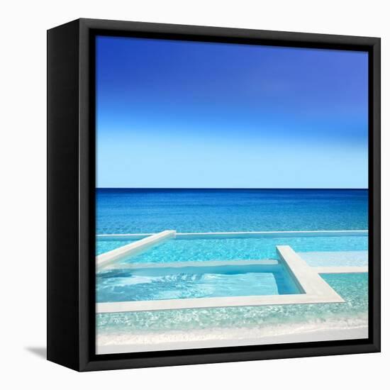 Oceanscape 2, 2024-Alex Hanson-Framed Stretched Canvas