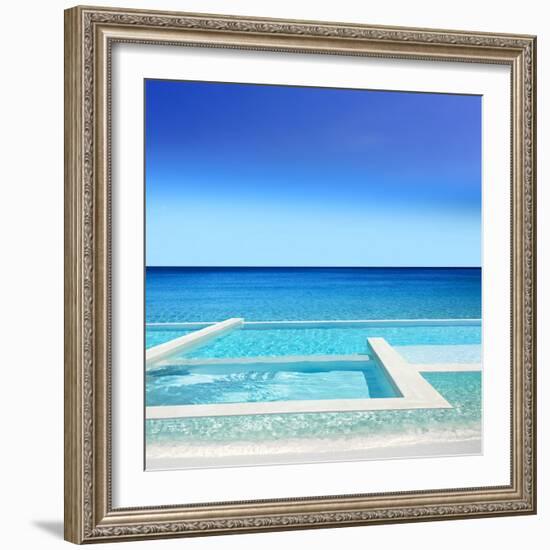 Oceanscape 2, 2024-Alex Hanson-Framed Art Print