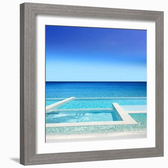 Oceanscape 2, 2024-Alex Hanson-Framed Art Print