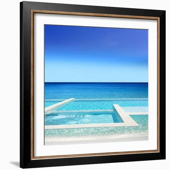 Oceanscape 2, 2024-Alex Hanson-Framed Art Print