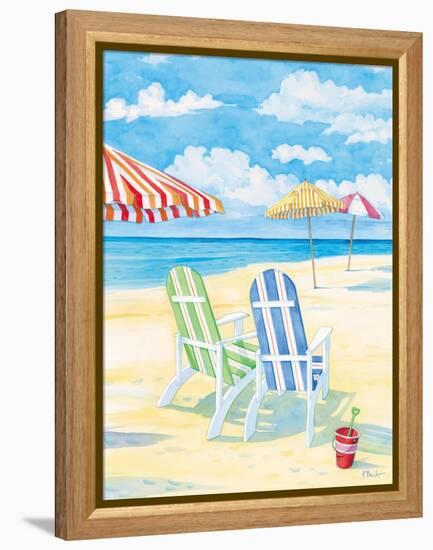 Oceanside I-Paul Brent-Framed Stretched Canvas