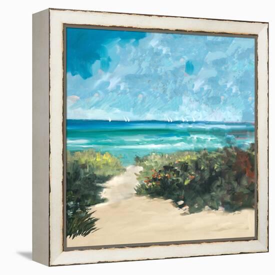 Oceanside I-Jane Slivka-Framed Stretched Canvas