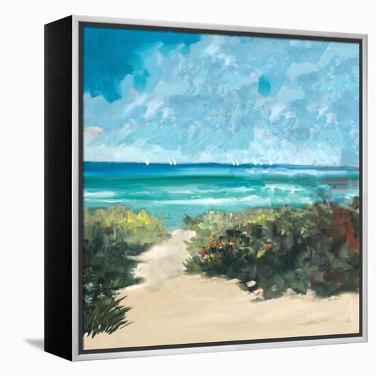 Oceanside I-Jane Slivka-Framed Stretched Canvas