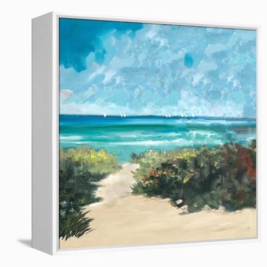 Oceanside I-Jane Slivka-Framed Stretched Canvas