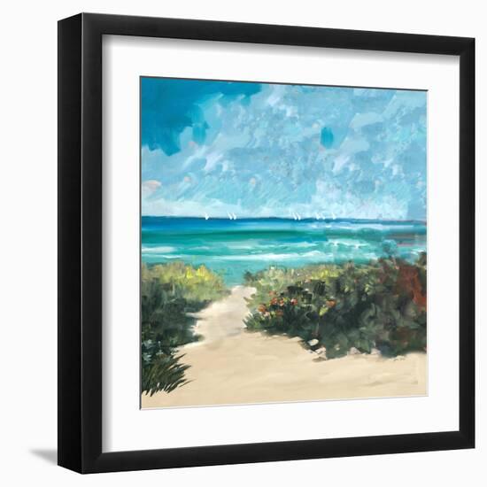 Oceanside I-Jane Slivka-Framed Art Print