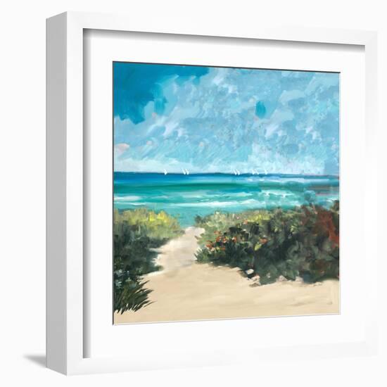 Oceanside I-Jane Slivka-Framed Art Print