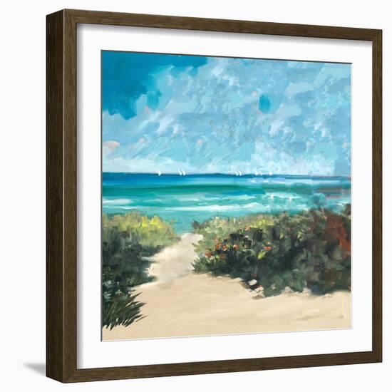 Oceanside I-Jane Slivka-Framed Art Print