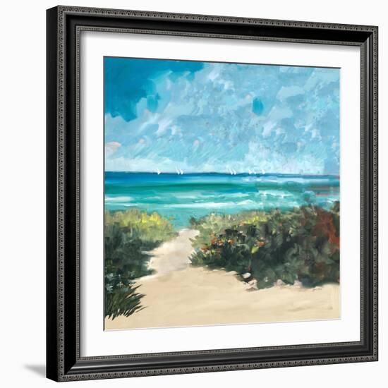 Oceanside I-Jane Slivka-Framed Art Print