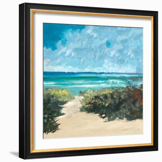 Oceanside I-Jane Slivka-Framed Art Print