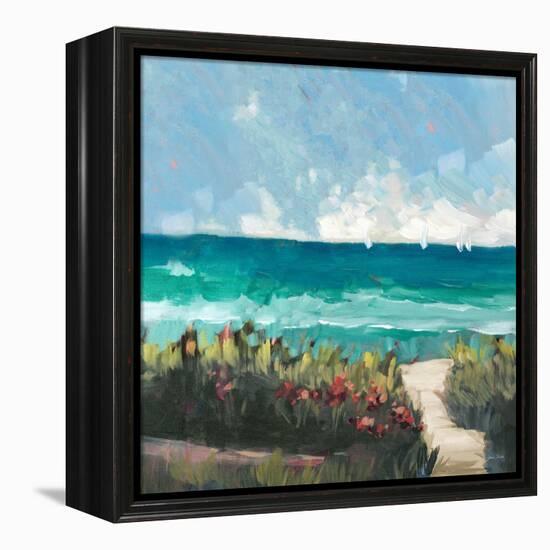 Oceanside II-Jane Slivka-Framed Stretched Canvas