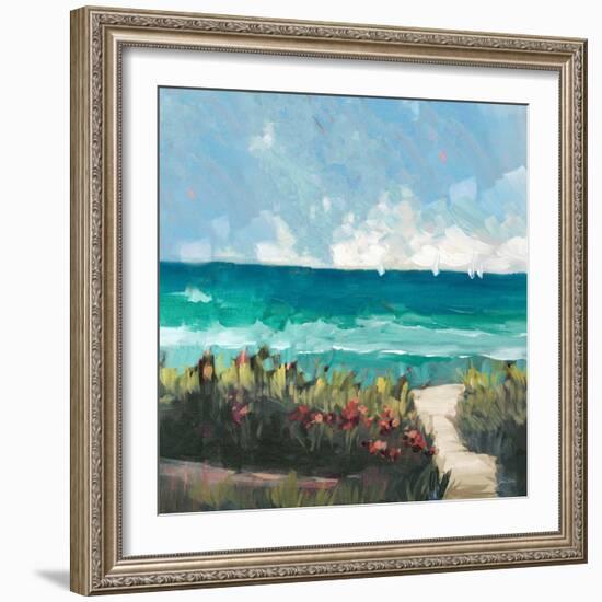 Oceanside II-Jane Slivka-Framed Art Print