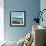 Oceanside II-Jane Slivka-Framed Art Print displayed on a wall