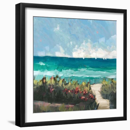 Oceanside II-Jane Slivka-Framed Art Print