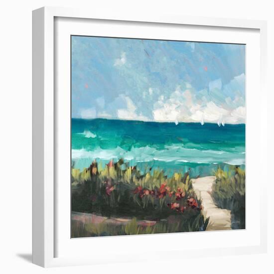 Oceanside II-Jane Slivka-Framed Art Print