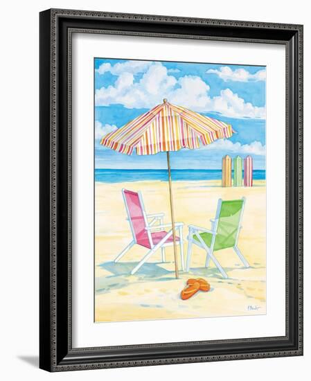 Oceanside III-Paul Brent-Framed Art Print