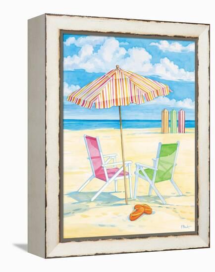 Oceanside III-Paul Brent-Framed Stretched Canvas