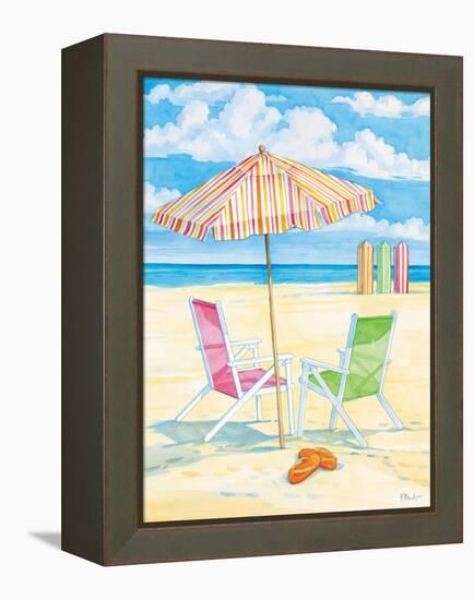 Oceanside III-Paul Brent-Framed Stretched Canvas