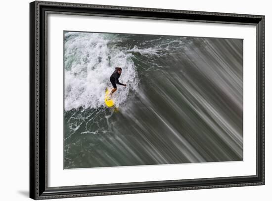 Oceanside Surf II-Lee Peterson-Framed Photo