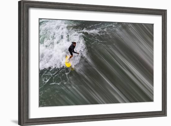 Oceanside Surf II-Lee Peterson-Framed Photo