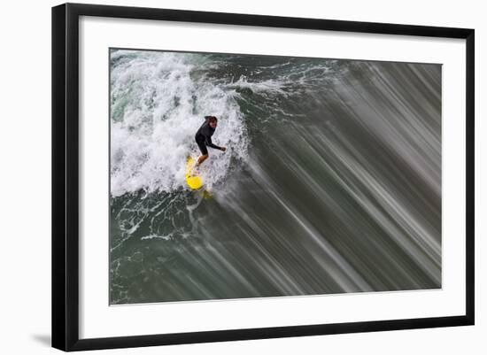 Oceanside Surf II-Lee Peterson-Framed Photo