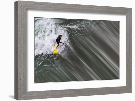 Oceanside Surf II-Lee Peterson-Framed Photo