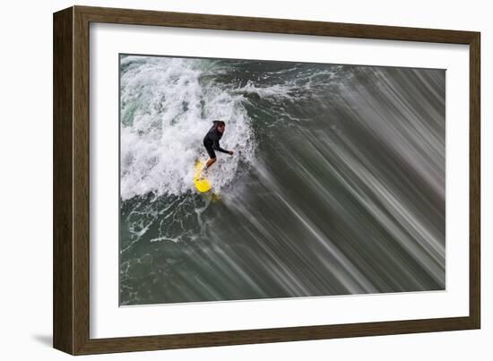 Oceanside Surf II-Lee Peterson-Framed Photo