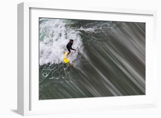 Oceanside Surf II-Lee Peterson-Framed Photo