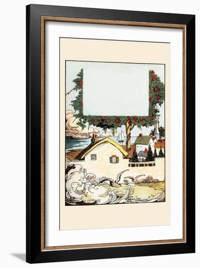 Oceanside Village-Eugene Field-Framed Art Print