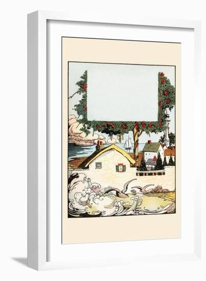 Oceanside Village-Eugene Field-Framed Art Print