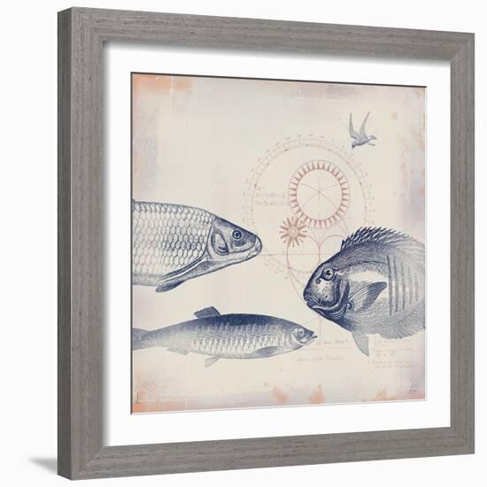 Oceanus Pisces-Ken Hurd-Framed Giclee Print