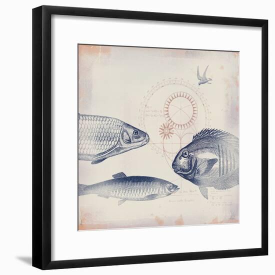 Oceanus Pisces-Ken Hurd-Framed Giclee Print