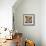 Ocelot Kitten-Sarah Stribbling-Framed Art Print displayed on a wall
