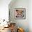 Ocelot Kitten-Sarah Stribbling-Framed Art Print displayed on a wall
