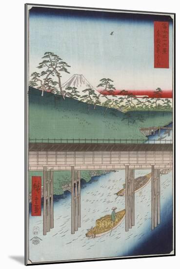Ochanomizu in the Eastern Capital-Ando Hiroshige-Mounted Giclee Print