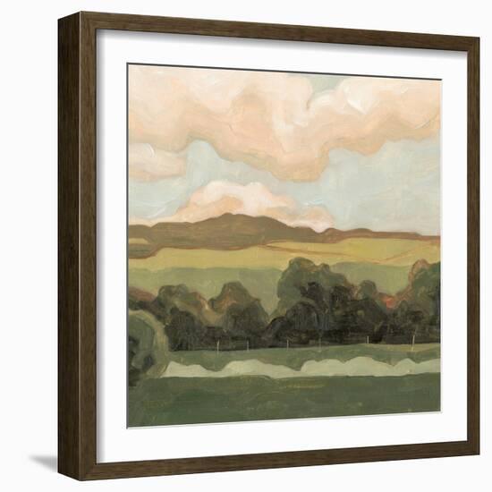 Ochre Evening I-Emma Scarvey-Framed Art Print