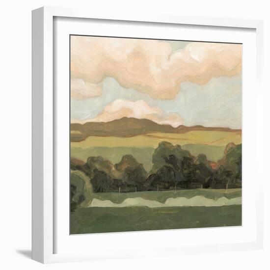 Ochre Evening I-Emma Scarvey-Framed Art Print