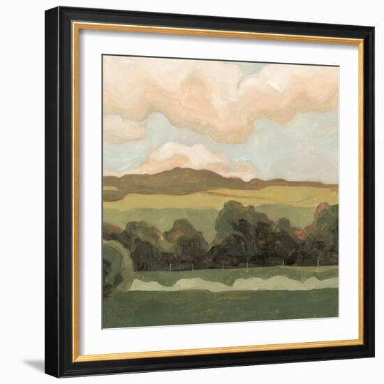 Ochre Evening I-Emma Scarvey-Framed Art Print