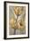 Ochre & Grey Tulips I-Tim O'toole-Framed Art Print