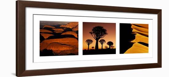 Ochre Nature-Alexander Redling-Framed Art Print