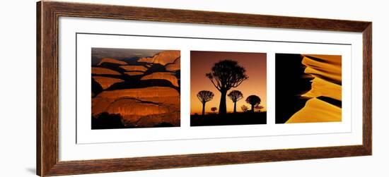 Ochre Nature-Alexander Redling-Framed Art Print