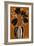 Ochre Still Life No 4-Treechild-Framed Giclee Print