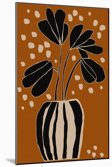 Ochre Still Life No 4-Treechild-Mounted Giclee Print