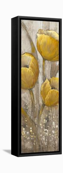 Ochre Tulips II-Tim O'toole-Framed Stretched Canvas