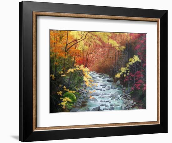 Oconoluftee River-Herb Dickinson-Framed Photographic Print