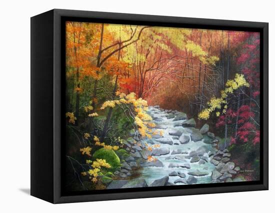 Oconoluftee River-Herb Dickinson-Framed Premier Image Canvas