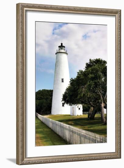 Ocracoke Lighthouse-Alan Hausenflock-Framed Photographic Print