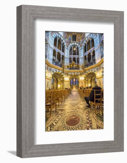 Octagonal Interior-G&M-Framed Photographic Print